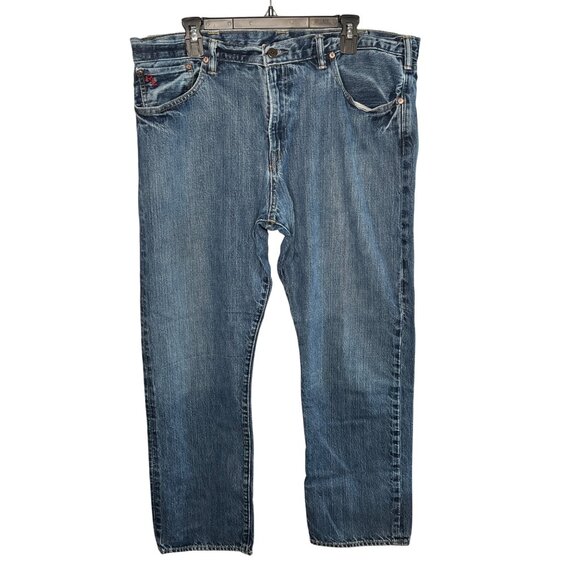 Polo Ralph Lauren Mens Classic Fit 867 Authentic Denim Jeans Blue Size 36 - Picture 1 of 10